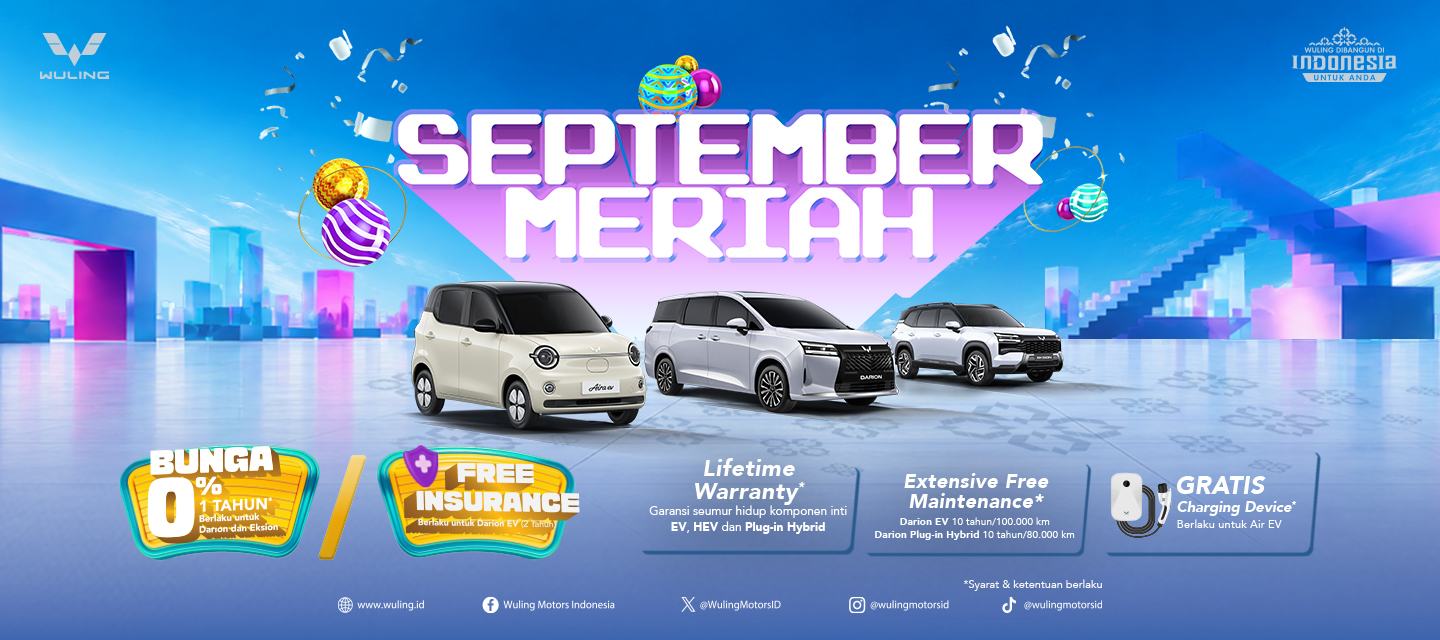 Jadikan September Makin Meriah Bersama Wuling