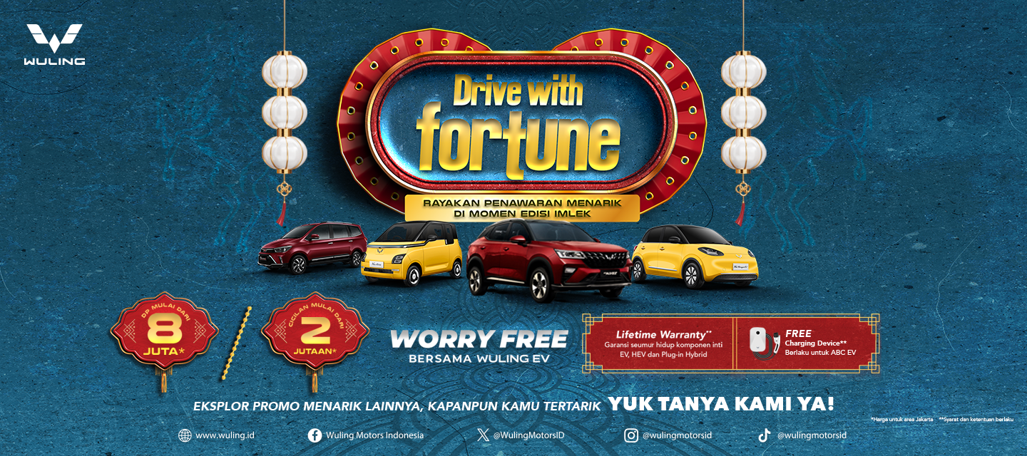 Rayakan Imlek dengan Drive with Fortune Bersama Wuling