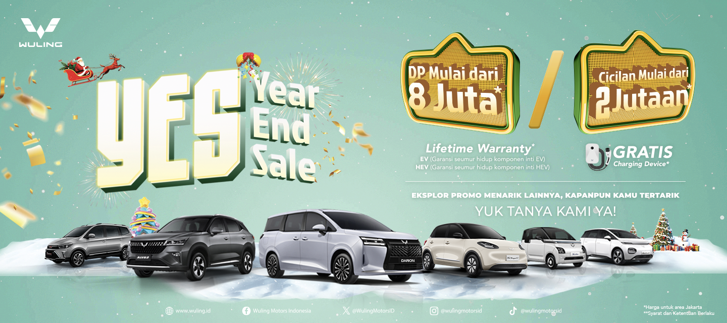 Rayakan Kemeriahan Akhir Tahun Bersama Wuling Year End Sale