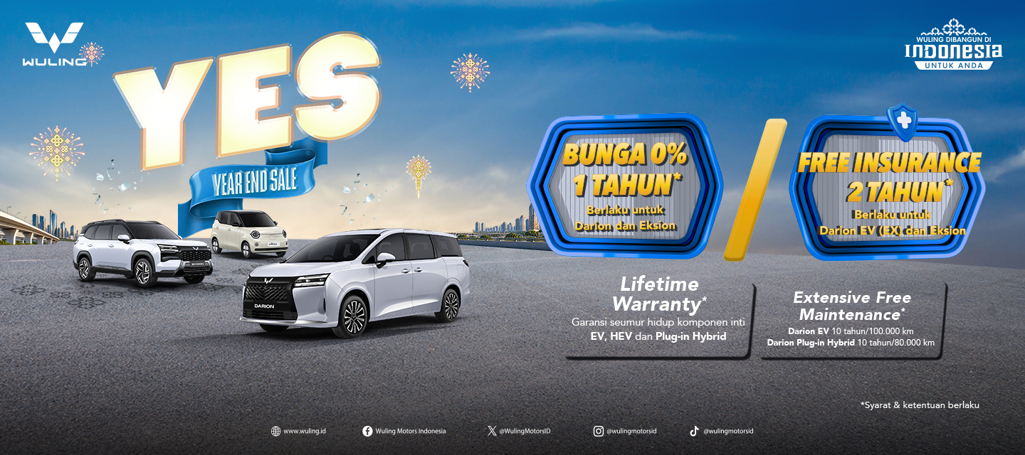 Sambut Akhir Tahun dengan YES dari Wuling