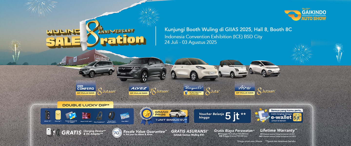 Deretan Penawaran Menarik dari Wuling di GIIAS 2025 Deretan Penawaran Menarik dari Wuling di GIIAS 2025